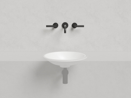 Раковина из искусственного камня S-Stone Salini MAREA 1802208MF 40х40 встраиваемая цвет мультиколор